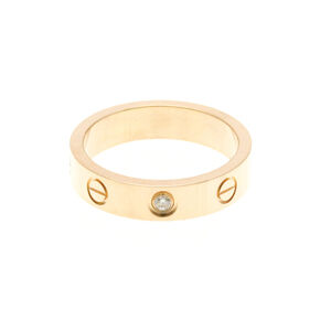 CARTIER 18k Gold Diamond Love Ring